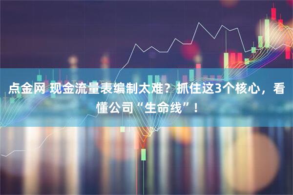 点金网 现金流量表编制太难？抓住这3个核心，看懂公司“生命线”！